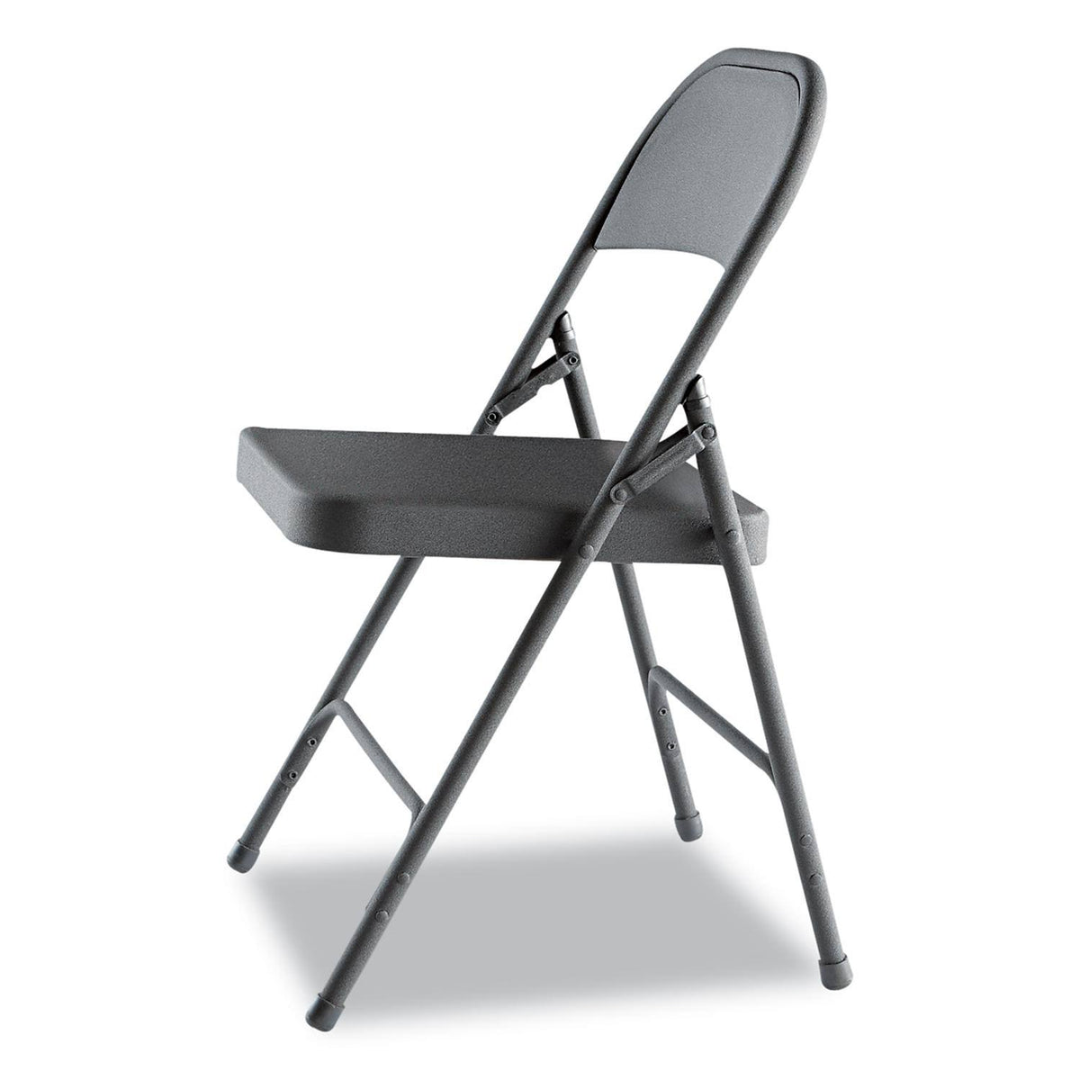 Steel Folding Chair, Graphite, 4/carton G407