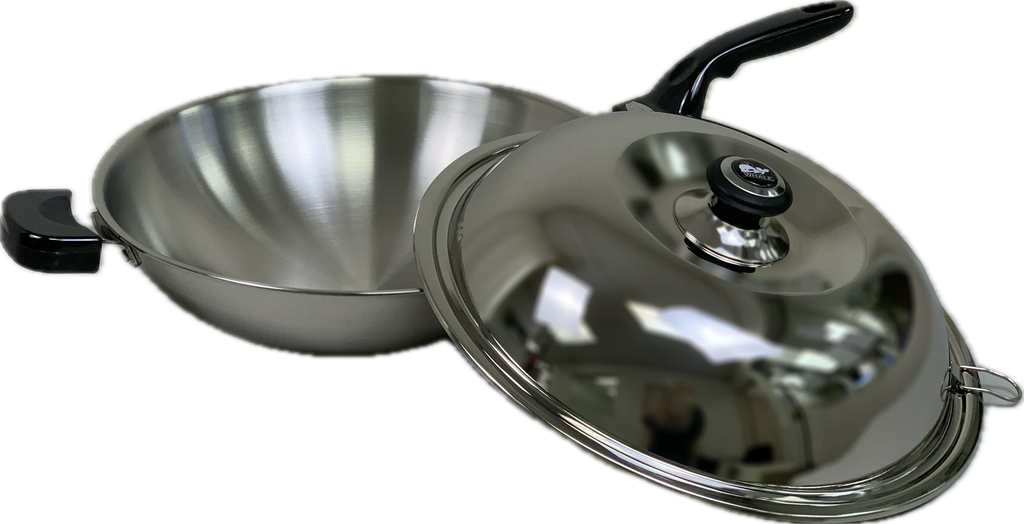 5-layer Stainless Steel Wok 40cm C799