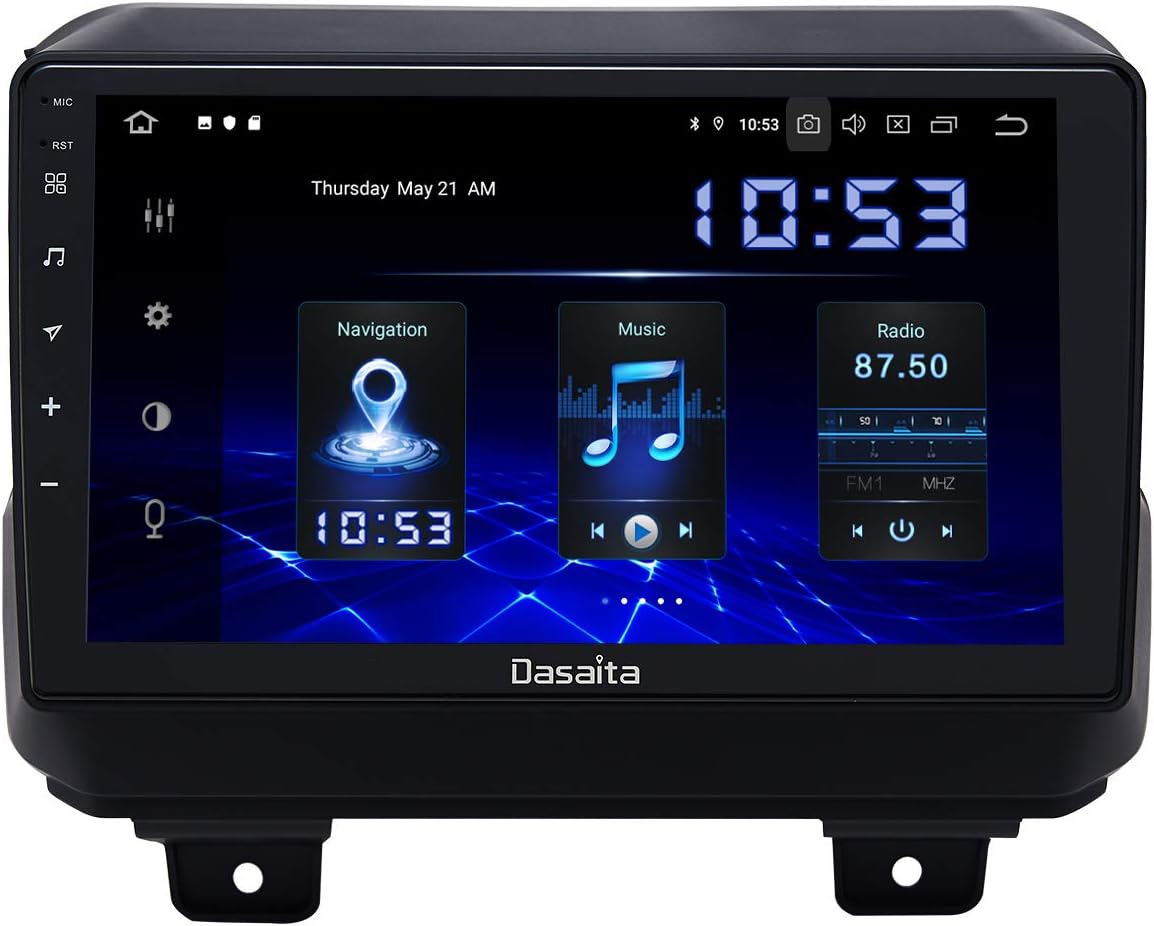 9 Touch Screen Car Radio for Wrangler 2018 2019 U830