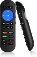 Remote for Roku with Volume Key and 9 Learning Keys G387