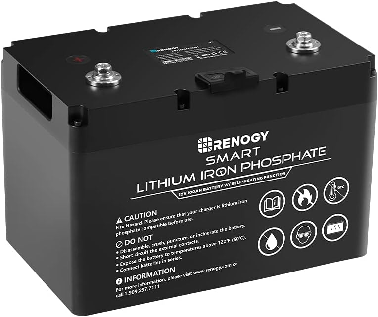 12 Volt 170AH Lithium-Iron Phosphate Deep Cycle Battery T3543