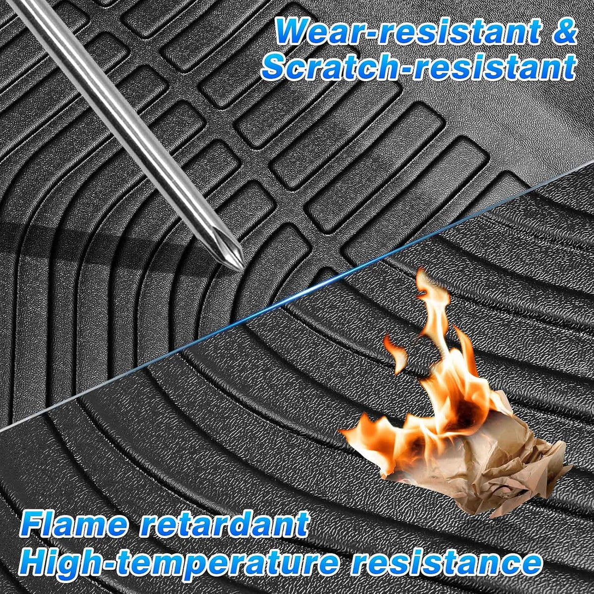 All Weather 2 Row Floor Liners F2819