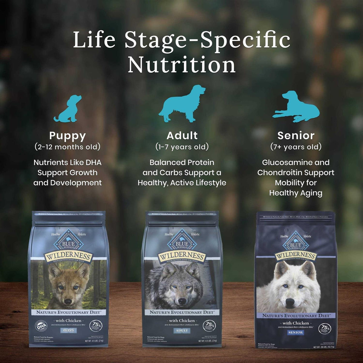 High Protein Natural Puppy Dry Dog Food Chicken X3059