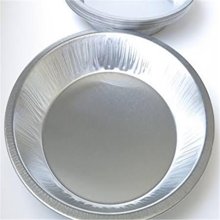 9 1/2 Deep Aluminum Pie Pans (25) J8149