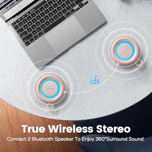 IP67 Waterproof Portable Bluetooth Speaker with Lights R8400