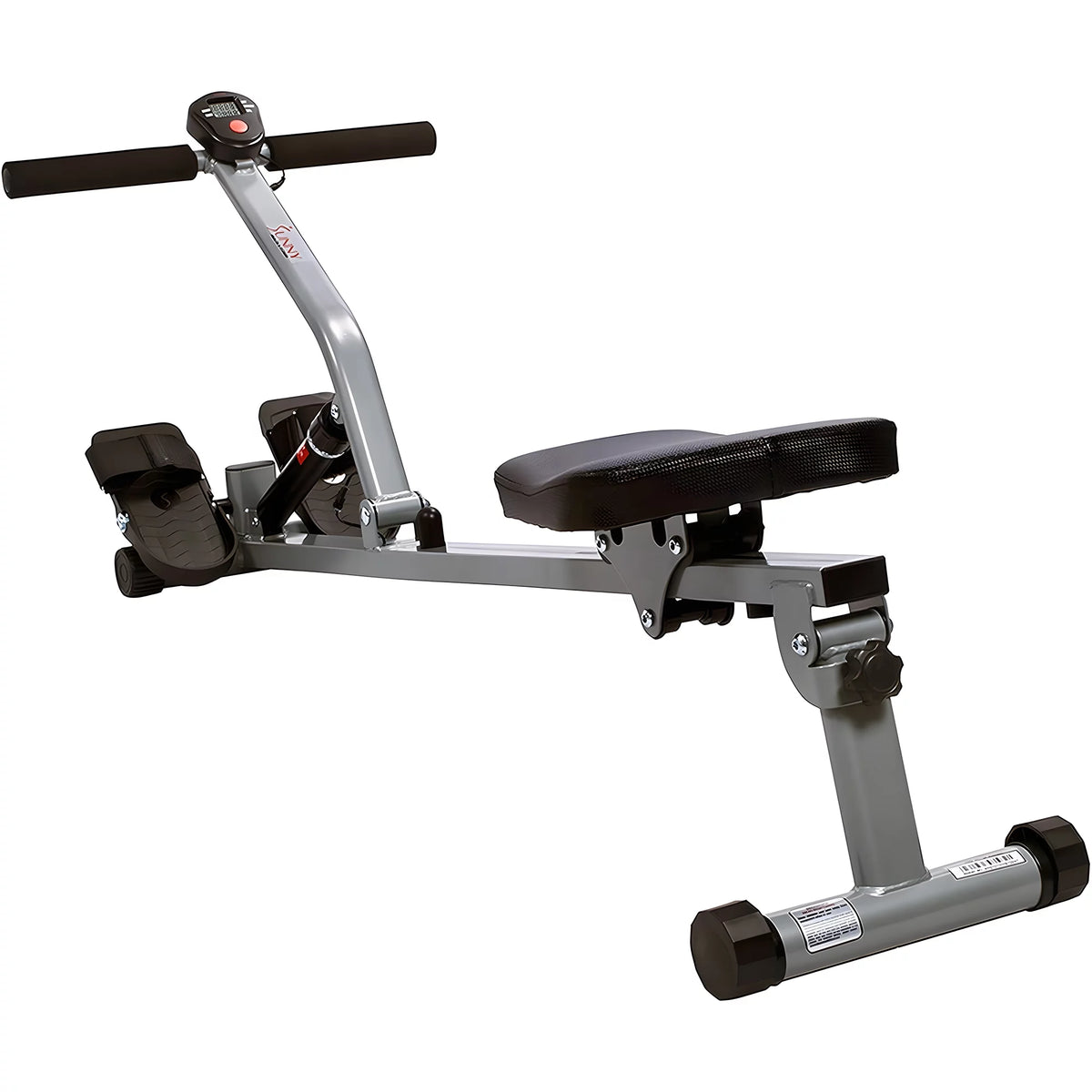 Rowing Machine with Adjustable Resistance and Digital Monitor E777972