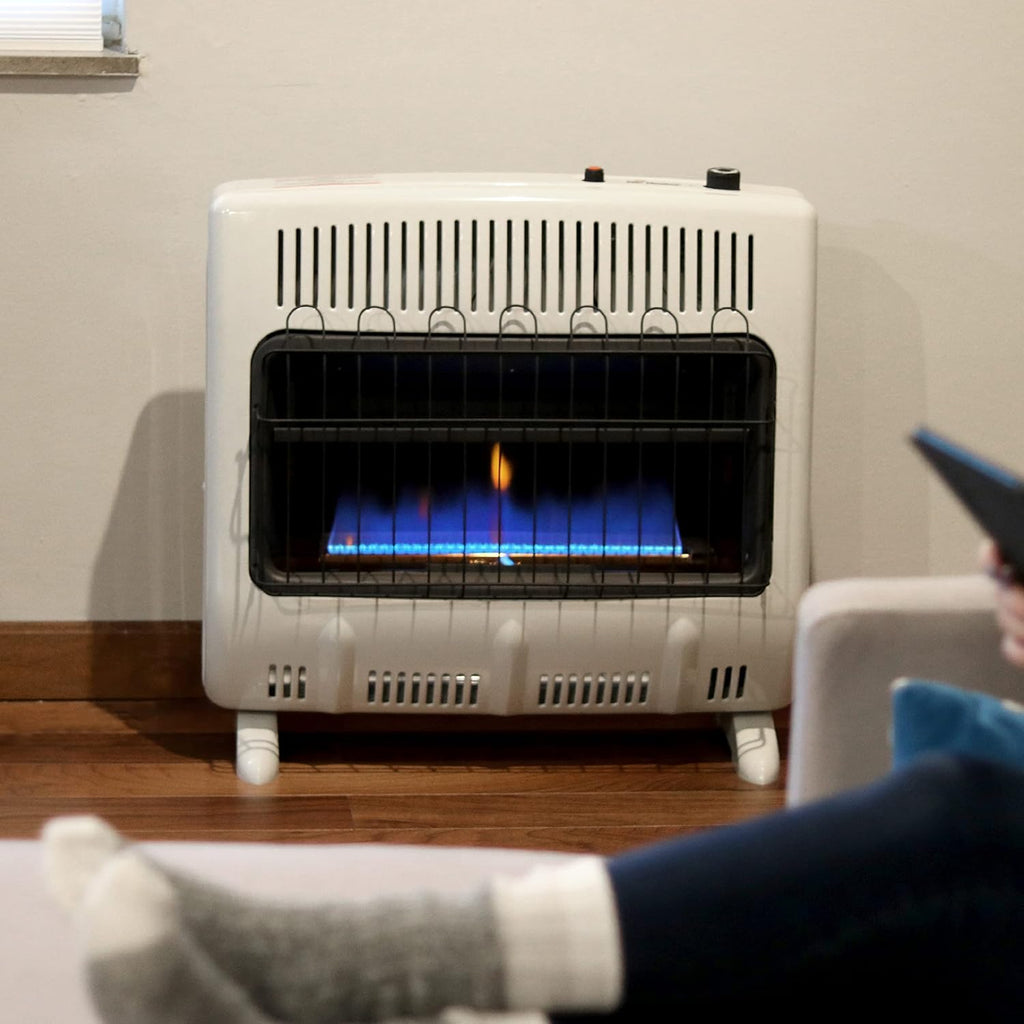 30,000 BTU Vent Free Blue Flame Natural Gas Heater L203661