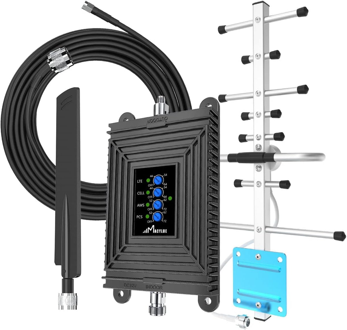 Cell Phone Signal Booster for Home up to 3,000 sq ft J2824