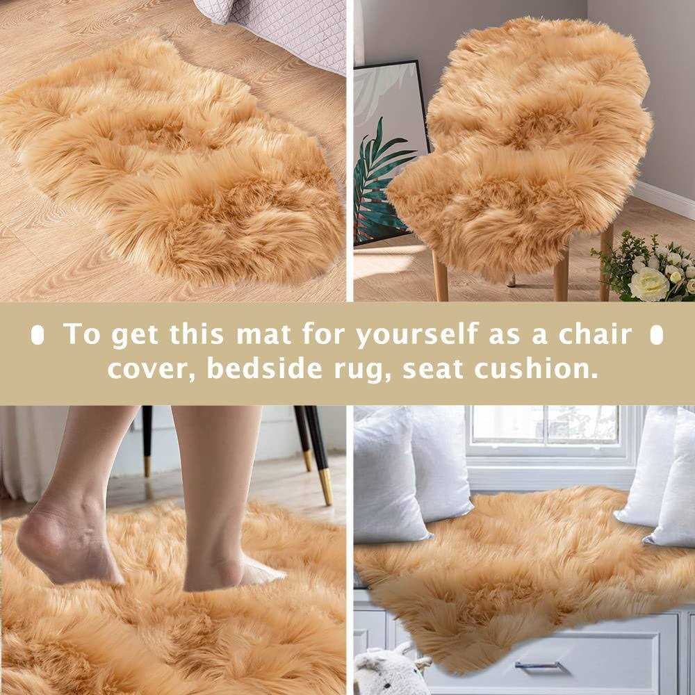 Soft Faux Fur Pet Bed Mat Y85570