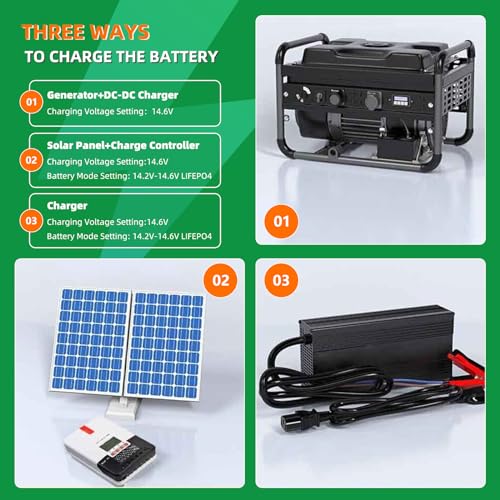 12V 100Ah LiFePO4 Battery with 100A BMS K480357