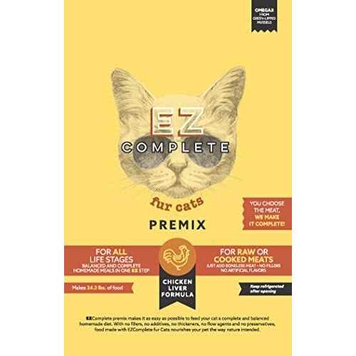 All Natural Homemade Cat Food Premix U64714