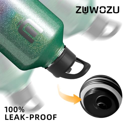 Black 128oz Stainless Steel Insulated Water Bottle with Straw H999700