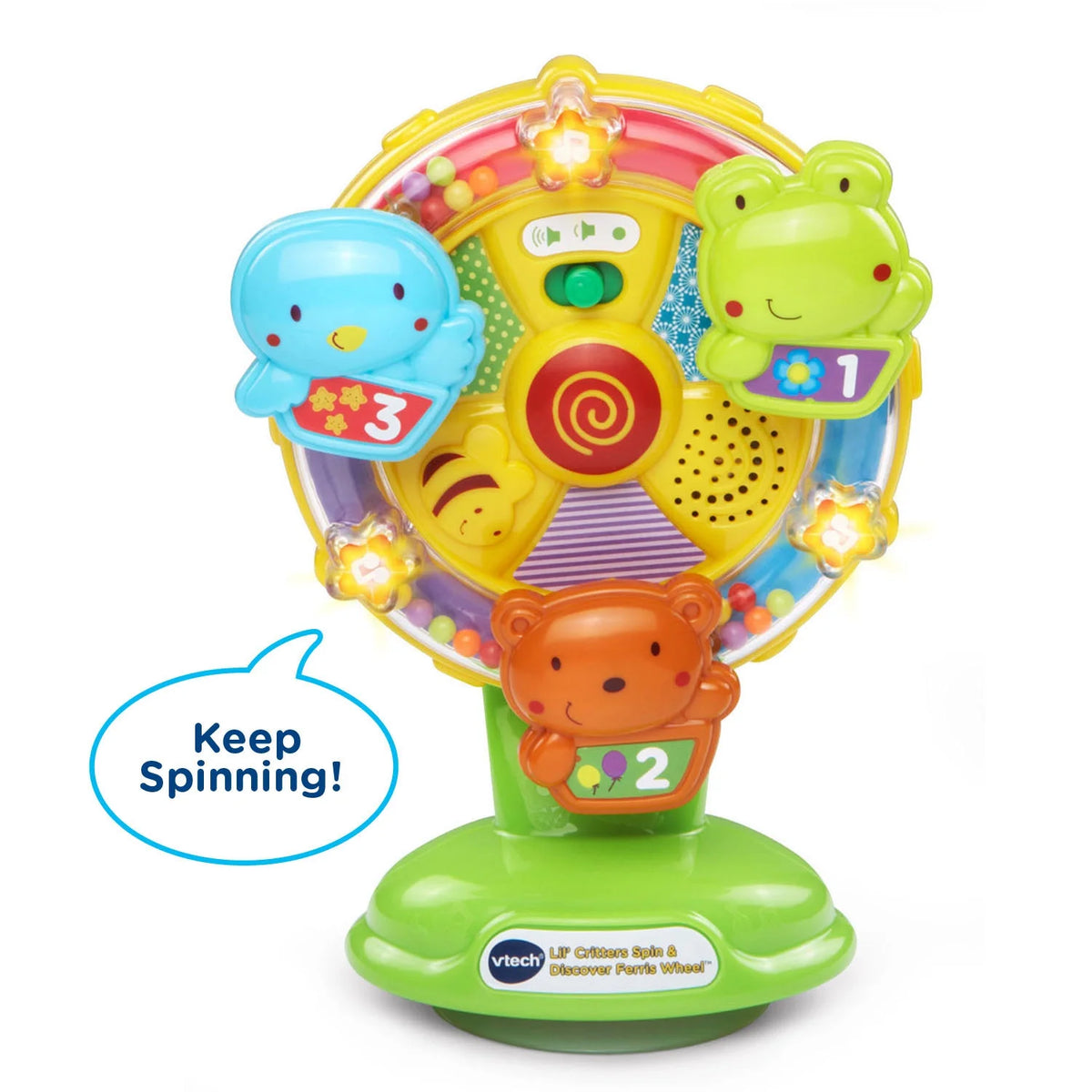 Spin and Discover Ferris Wheel Toddler Learning Toy R5204