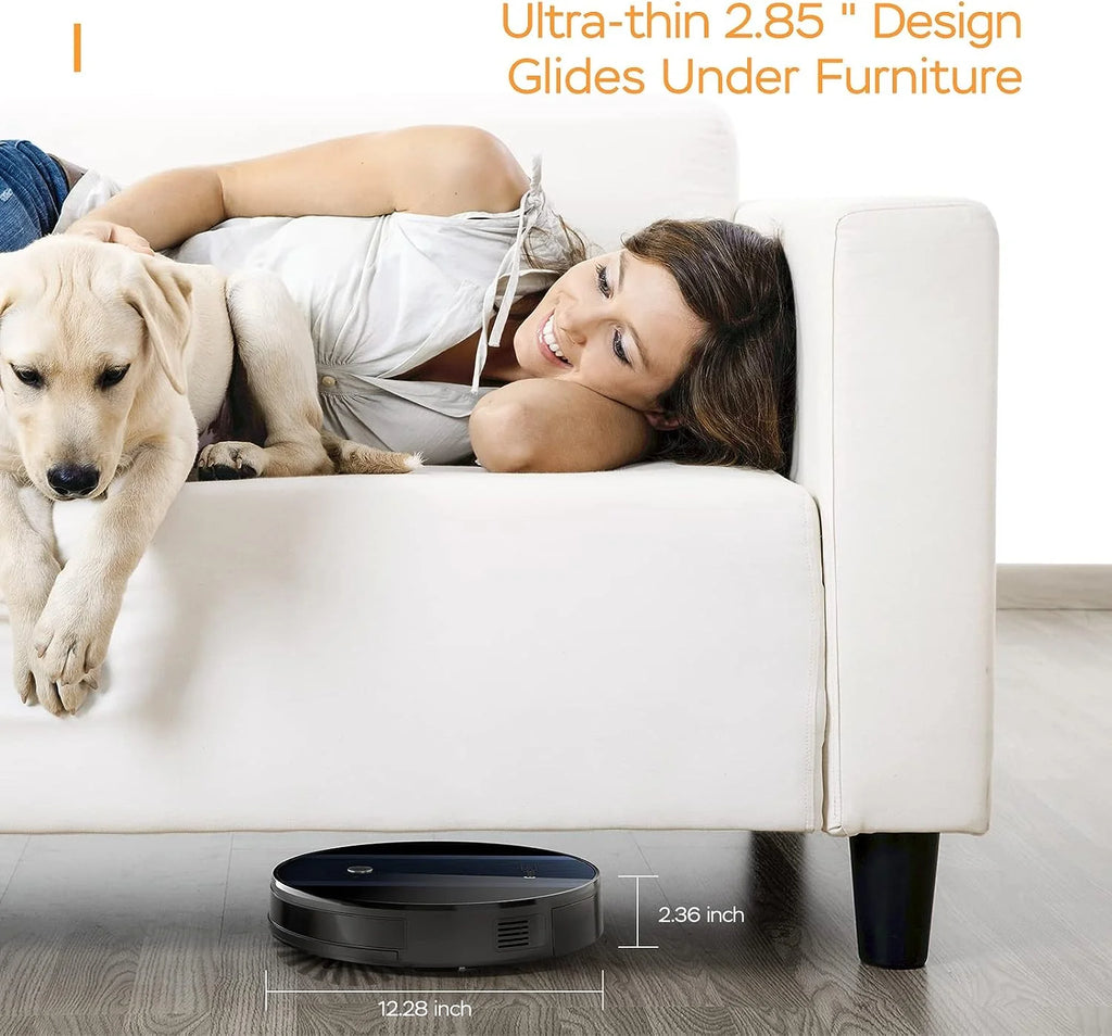 Smart Robot Vacuum Cleaner, Super-Thin, 1800 Pa Suction R81334