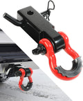 2" Tow Hitch Receiver with 5/8" Screw Pin and 3/4 Shackle V137