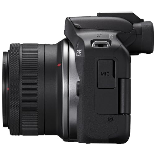 Black Mirrorless Camera with RF-S 18-45mm and RF-S 55-210mm Lens Kit O571969