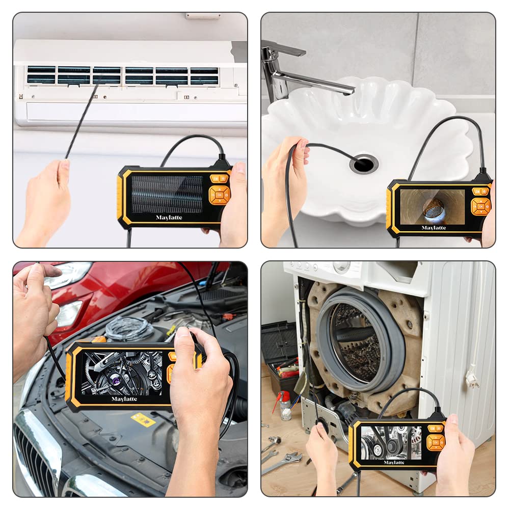 4.3 Inch 1080P HD Dual Lens Endoscope D613