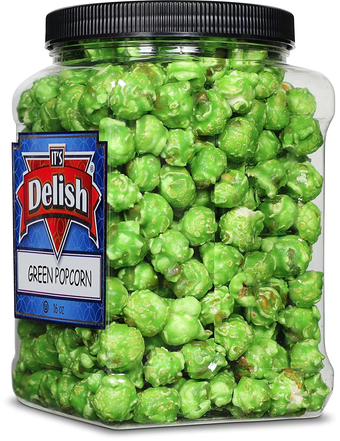 Green Apple Flavored Popcorn 16 Oz Gluten Free Vegan Kosher B55255