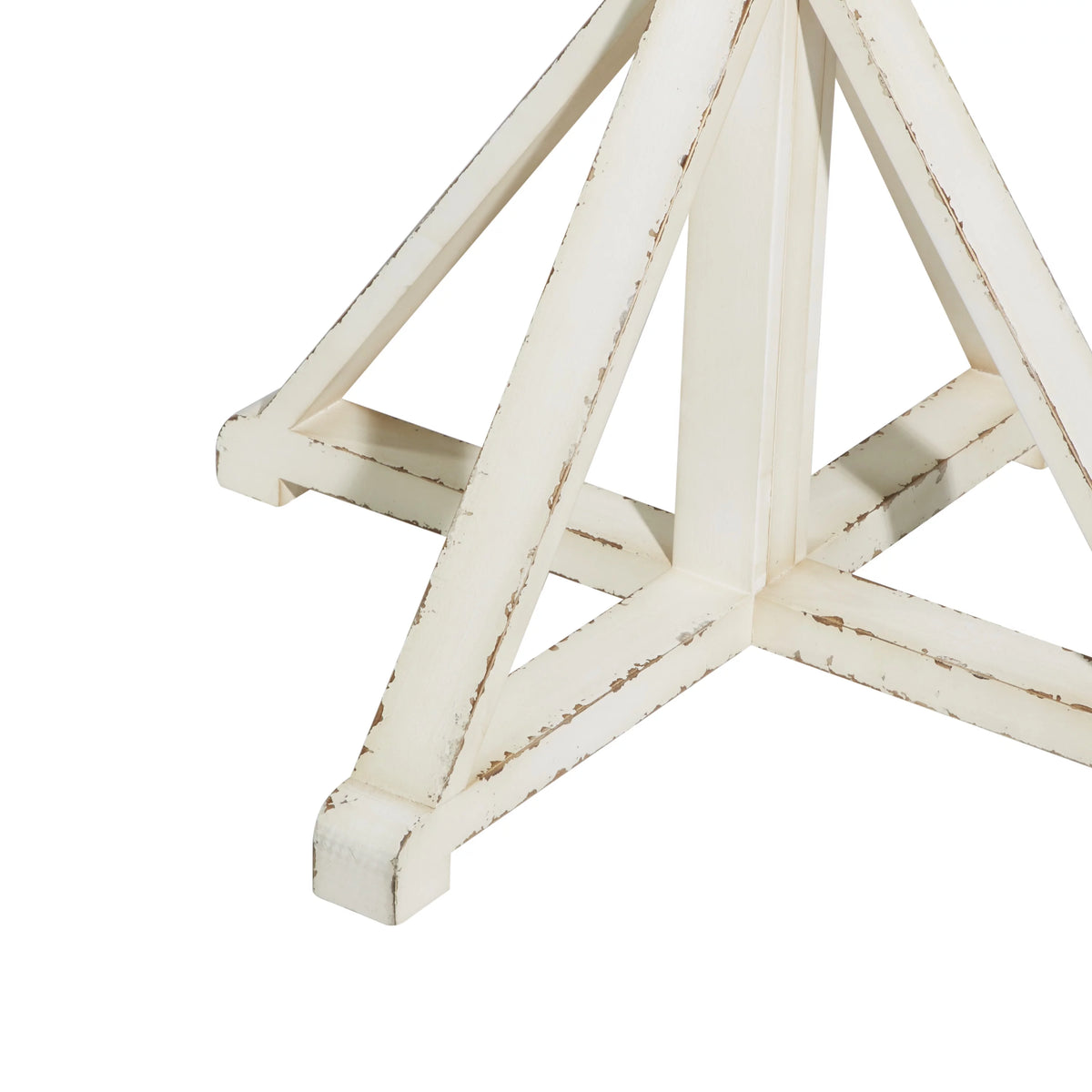 White Wood Accent Table U968