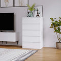 White 4 Drawer Wood Dresser A314844
