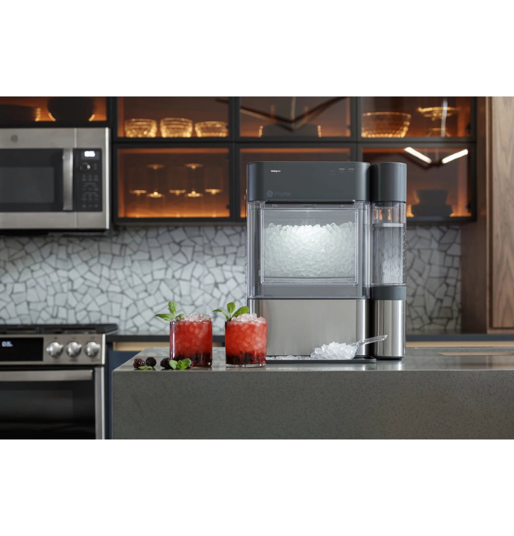 Countertop Nugget Ice Maker with Side Tank Stainless Steel F52228