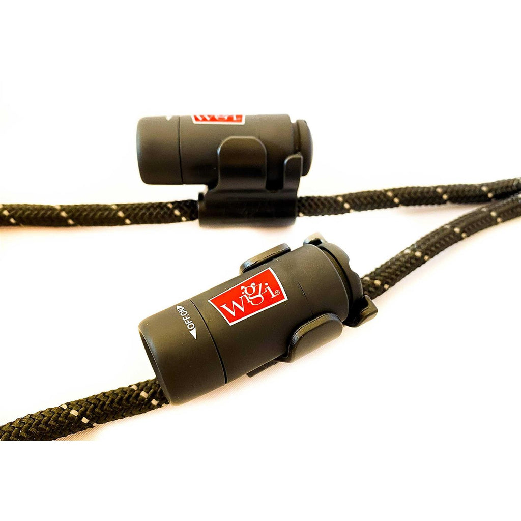 Gel Handle Rope Dog Leash with Lights Q863