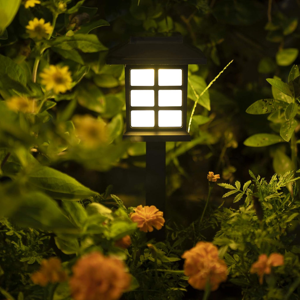 12 Pack Solar Path Lights Warm White W6514