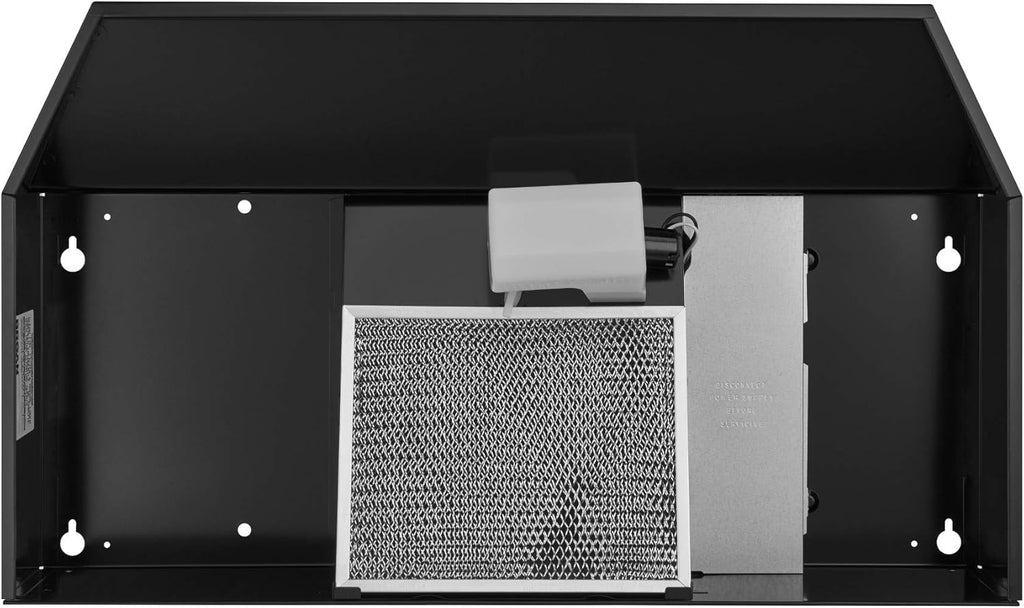 Black 30 Inch Under-Cabinet Range Hood Z587