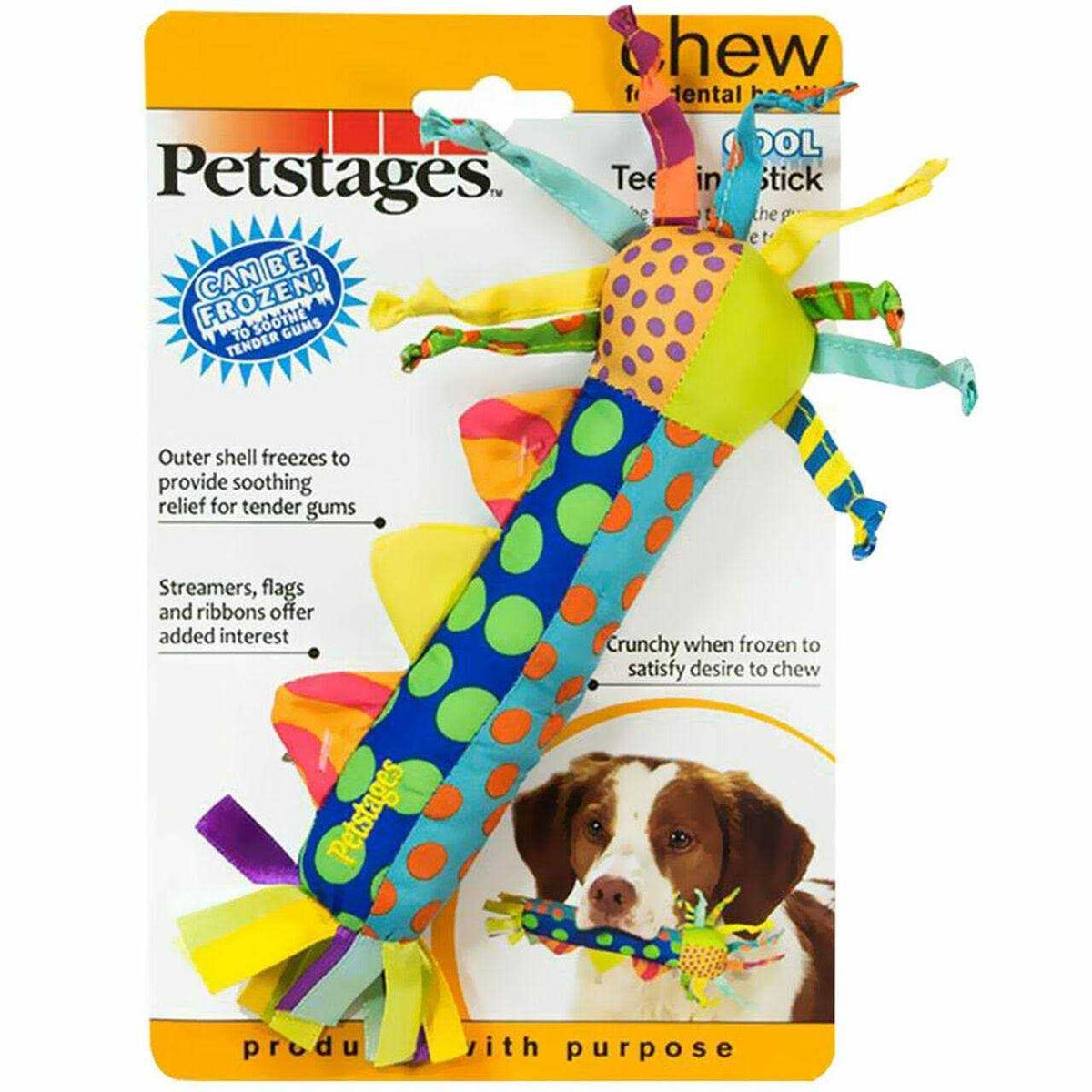 Cool Teething Stick Dog Toy S64438