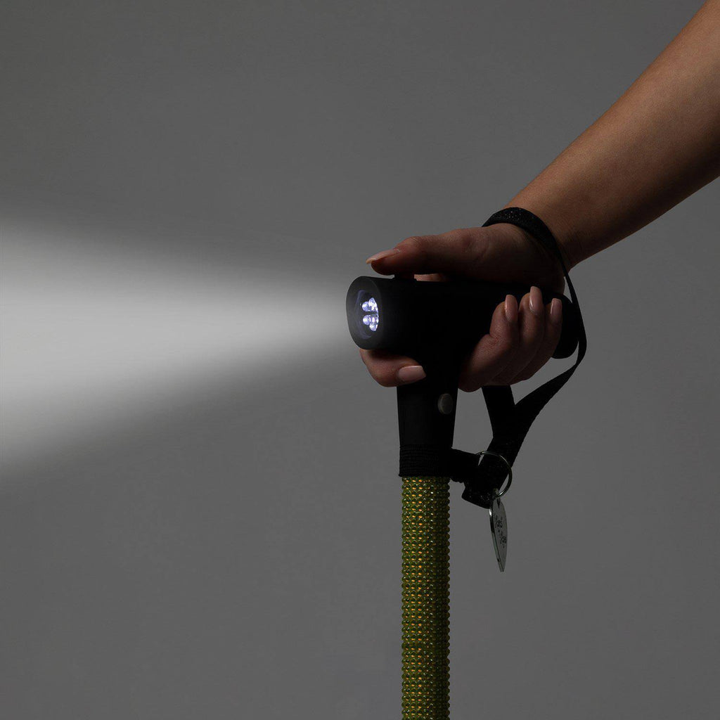 Gold Personal Safety Cane P352481