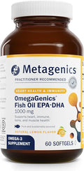 Omega 3 Fish Oil Supplement 1000mg 60 Softgels P449