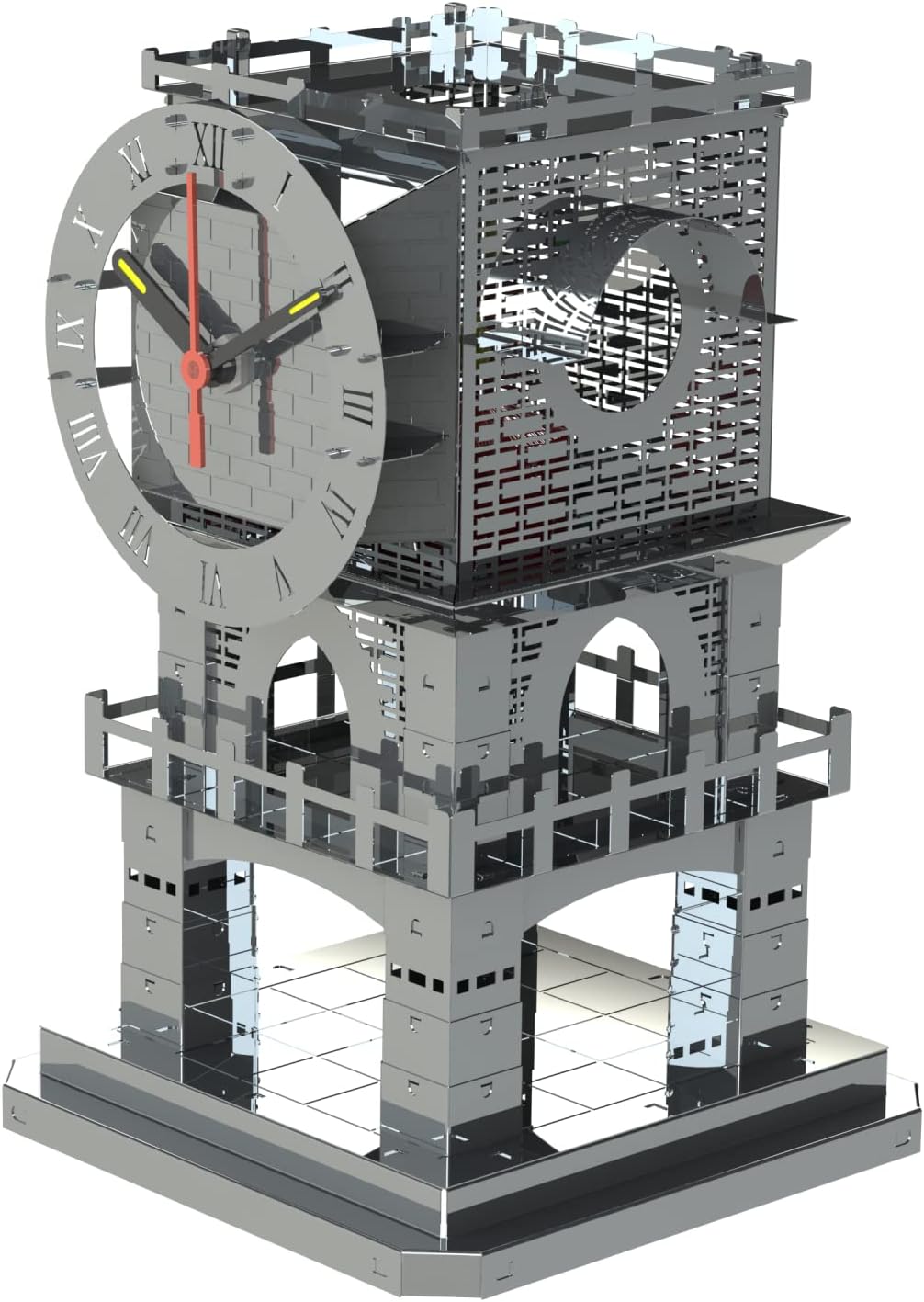 3D Metal Puzzle Clock Model Kits O57965