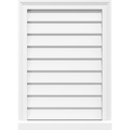 PVC Vertical Surface Mount Gable Vent P427