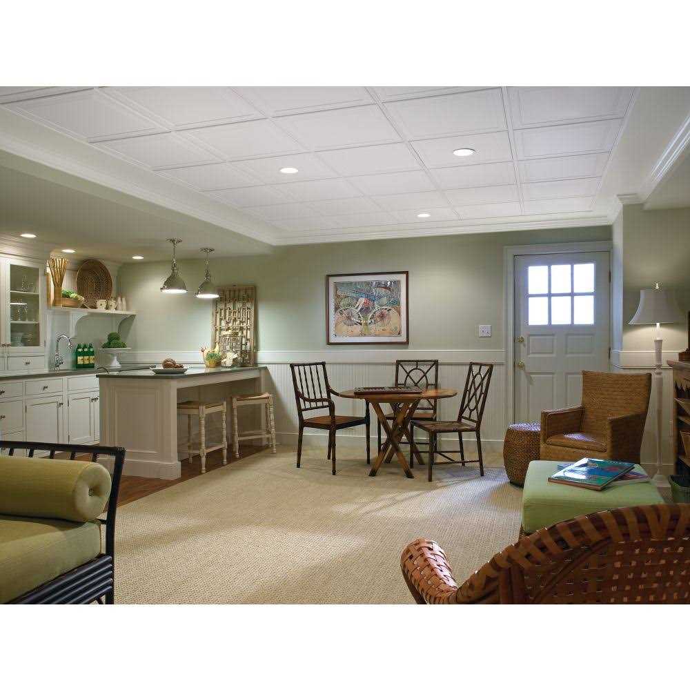 24 in. x 24 in. Tegular Single Raised Ceiling Tile A128