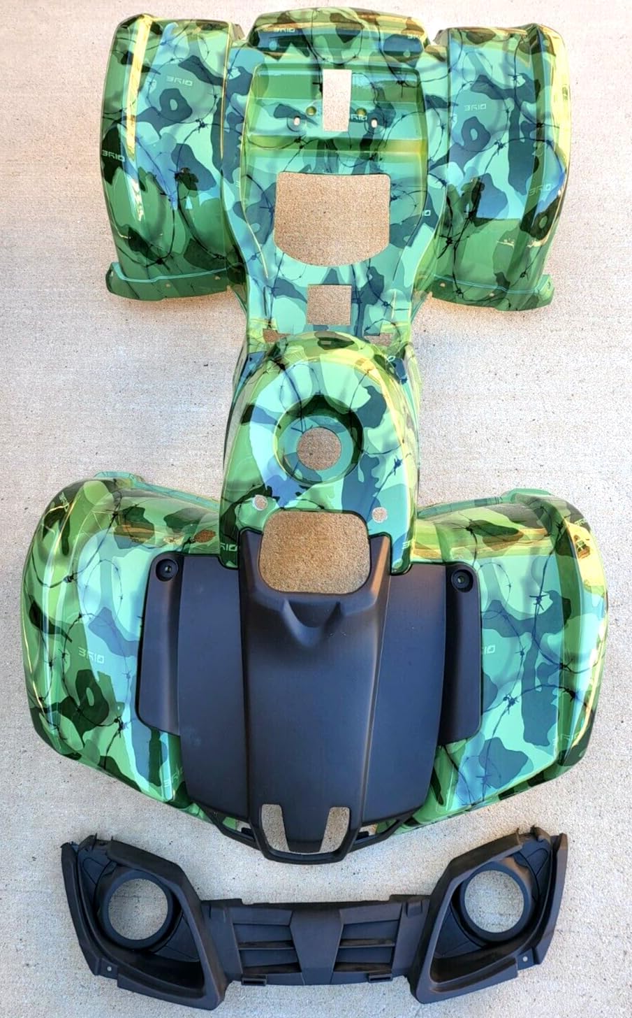 Army Camo ATV Body Plastic C44620