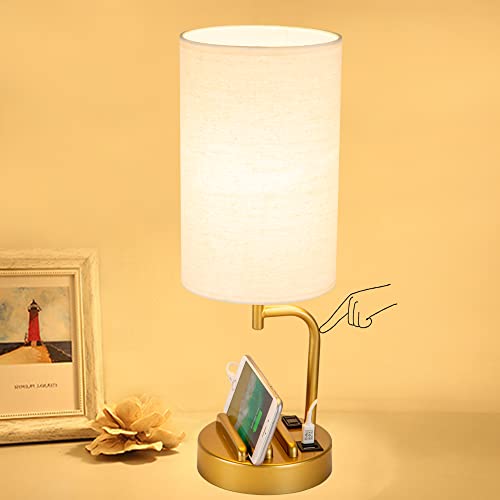 Touch Control USB Table Lamp with Dimmable LED Bulb Z38287