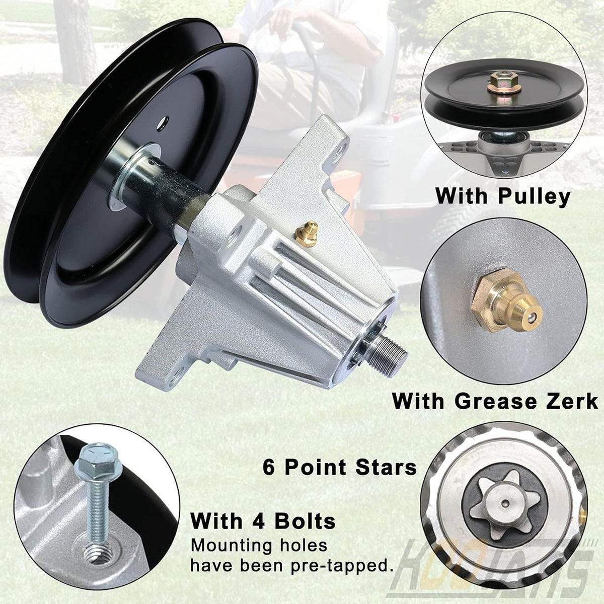 Spindle Assembly for 42'' Deck C562