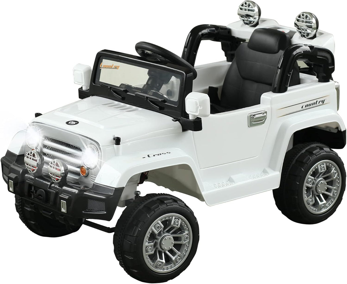 Green 12V Kids Ride-on Car X5773
