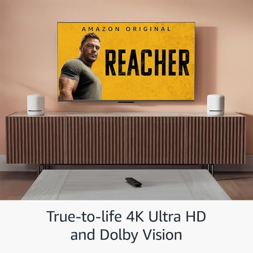 Fire TV Stick 4K with Alexa Voice Remote Pro E6752