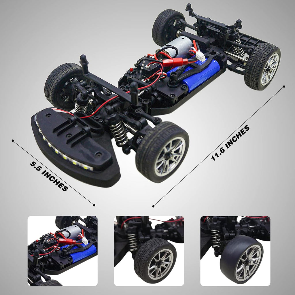 1/16 Scale RC Drift Car 2.4GHz High Speed Offroad M84446