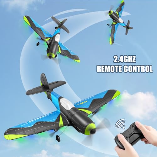Rc Plane F-22 Remote Control Airplane 3 Channel Aircraft Toy H7535