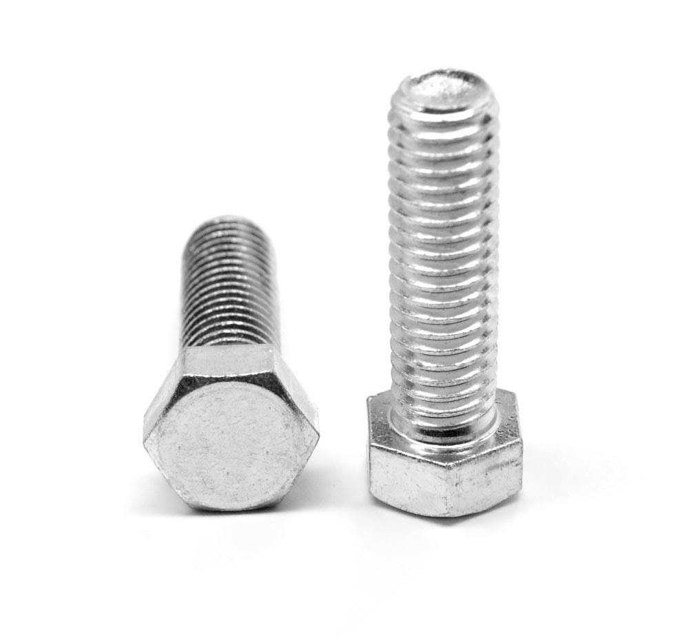 7/8x22-9 x 2 1/2x22 Coarse Thread Hex Cap Screw Full Thread Stainless Steel 18-8 I761784