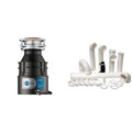 1/3 HP Continuous Feed Garbage Disposal with Cord, White T55519