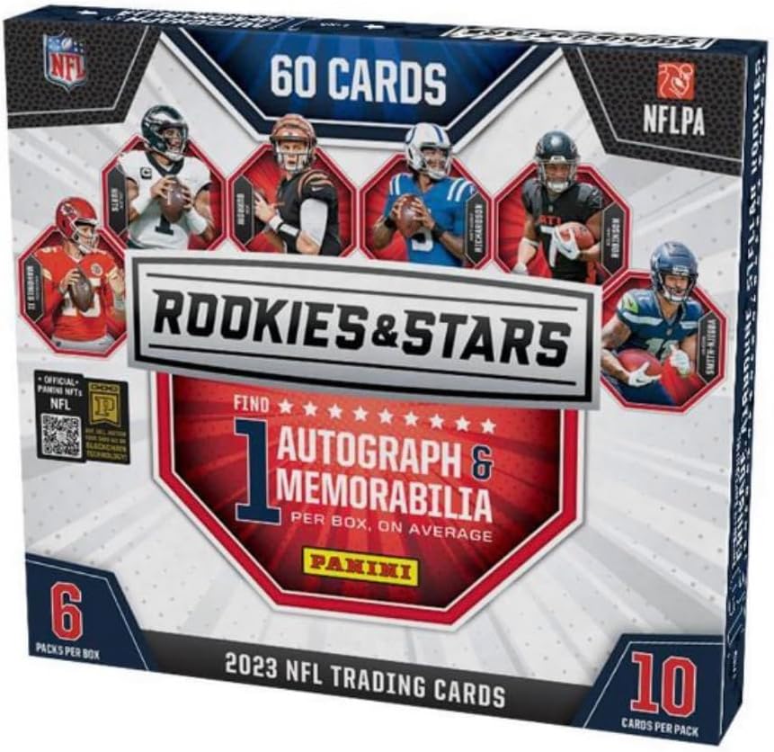2023 Panini Rookies & Stars Football Trading Cards Mega Box G250