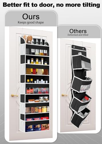 Over The Door Storage Organizer with 5 Pockets 10 Mesh Pockets K20305