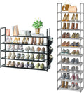 5 Tier Long Shoe Rack and 10 Tier Narrow Tall Shoe Rack Y226519