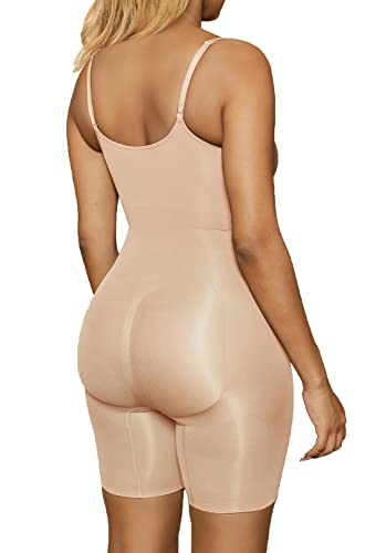 Mid Thigh Tummy Control Bodysuit M253