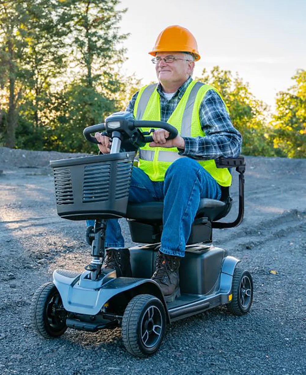 Blue 4-Wheel Scooter D271