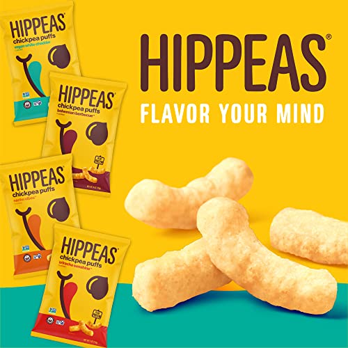 Chickpea Puffs Variety Pack, 0.8 Ounce (Pack of 18), Vegan, Gluten-Free P985019