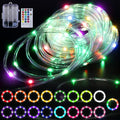 40ft LED Canopy String Lights with Remote D140